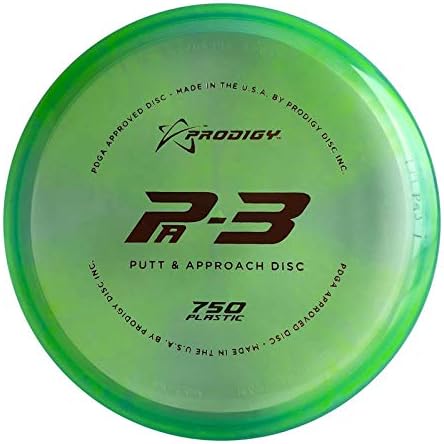 Prodigy Disc 750 Pa-3 | דיסק גולף יציב פיטר | אחיזה נהדרת לכל התנאים | 750 פלסטיק עמיד להפליא |